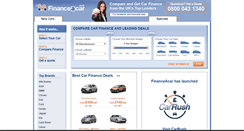 Desktop Screenshot of financeacar.co.uk