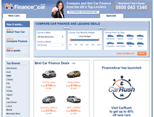 Tablet Screenshot of financeacar.co.uk